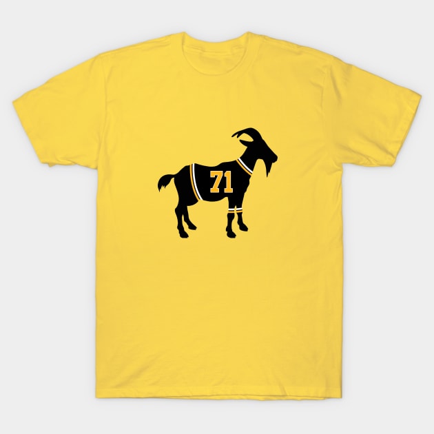 Evgeni Malkin GOAT T-Shirt by cwijeta